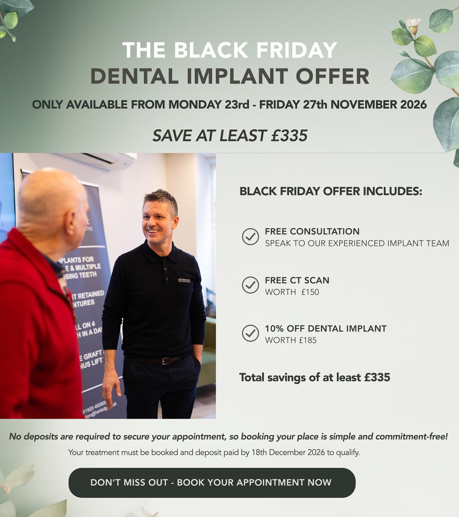 Black Friday EXCLUSIVE implant OFFER
