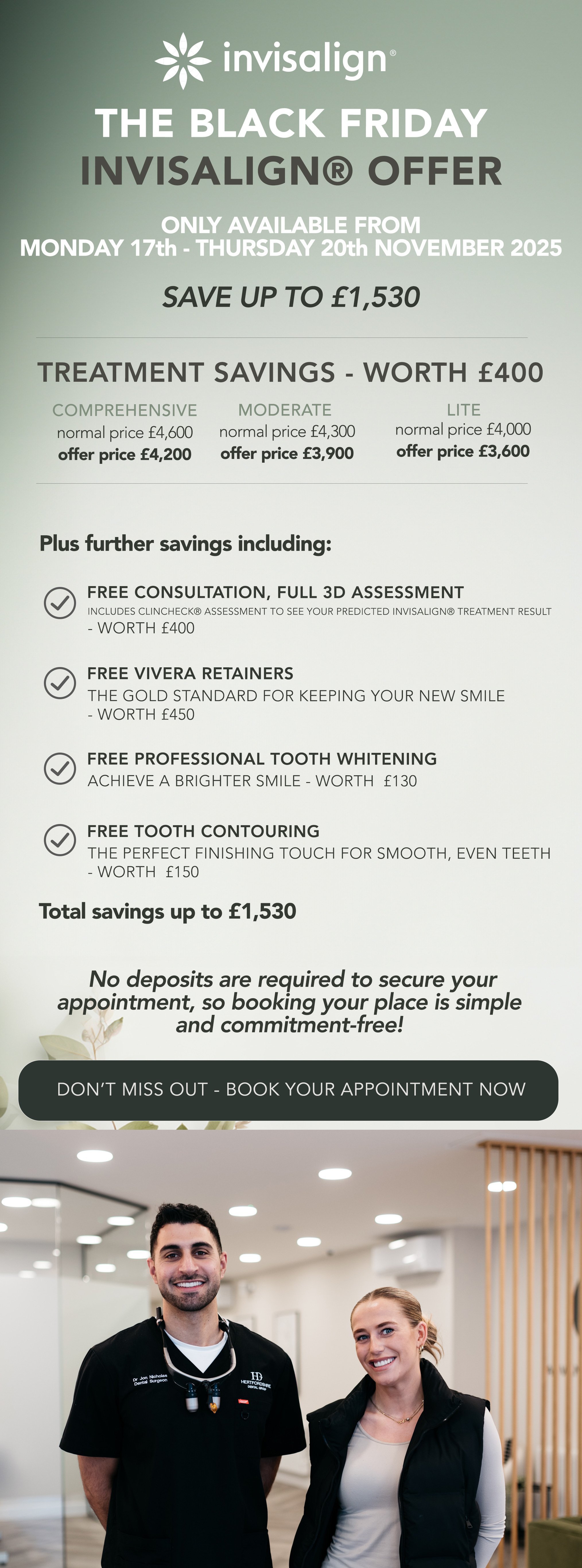Black Friday EXCLUSIVE Invisalign OFFER