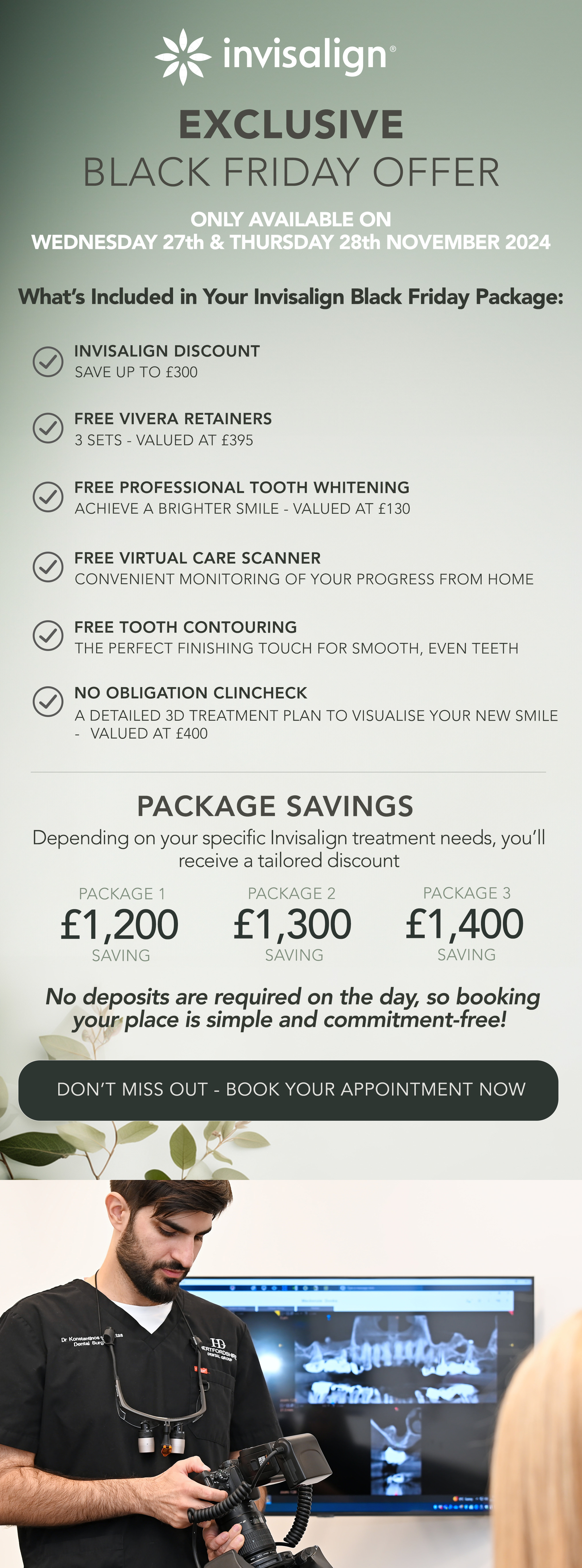 Black Friday EXCLUSIVE Invisalign OFFER